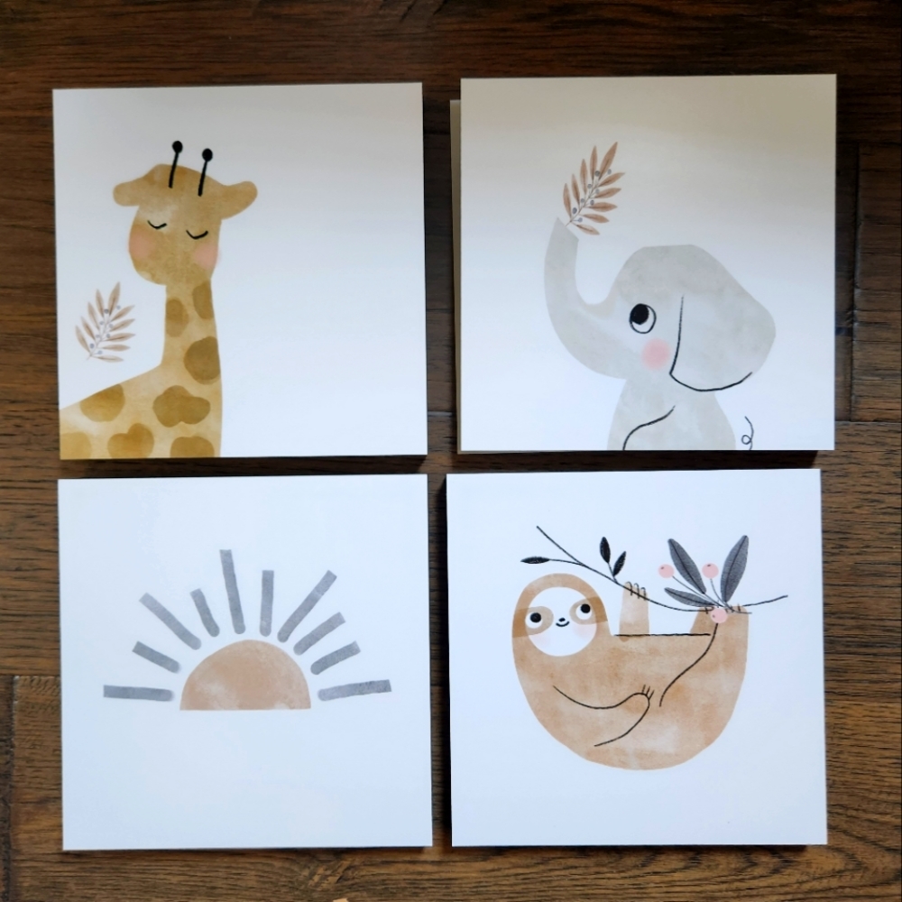 8.5" x 8.5" Mixtiles - Jungle Theme